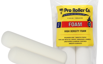 Achieve Smooth Wall Finishes with a High-Density Foam Paint Roller for Home Projects